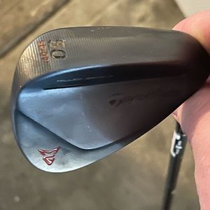 Taylormade MG2 raw face 50 degree black wedge